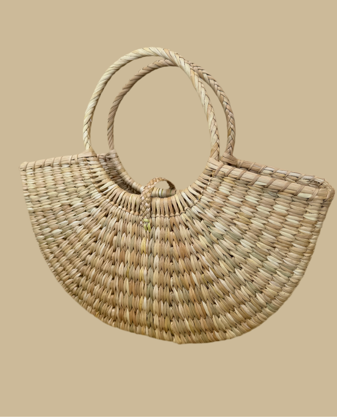 Chiclayo Handmade Junco Reed Bag - Natural