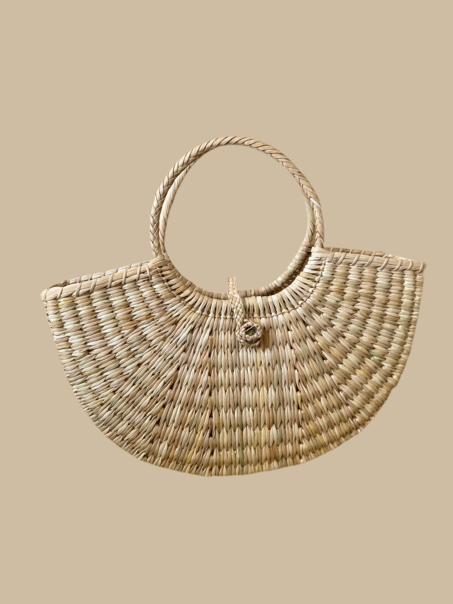 Chiclayo Handmade Junco Reed Bag - Natural